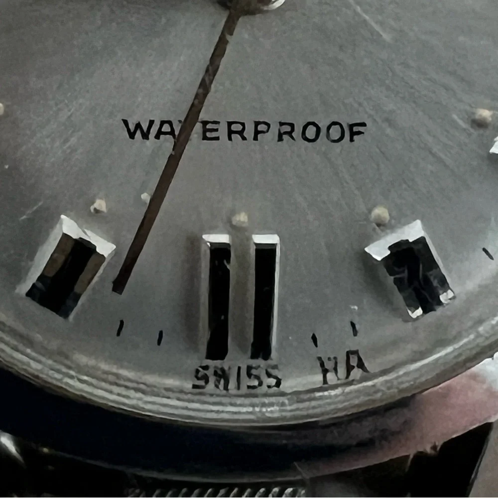 Croton Waterproof Rare Vintage Mechanical Ladies Watch Stainless Dial Bracelet